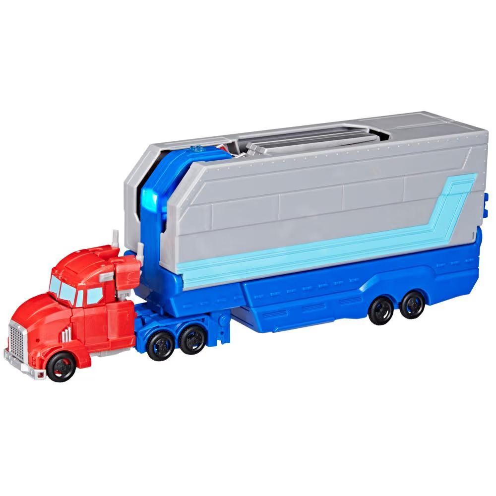 Παιχνιδολαμπάδα Hasbro Transformers - Earthspark Optimus Prime Battle Trailer Playset G0750