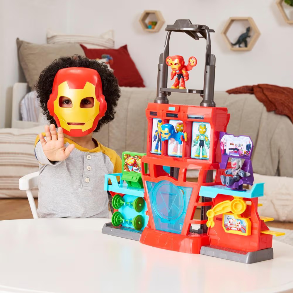 Hasbro - Iron Man Αnd His Awesome Friends Marvel, Iron Quarters G1259