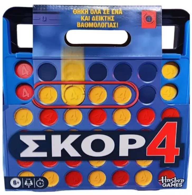 Hasbro - Επιτραπέζιο, Score 4-Connect 4 G1500