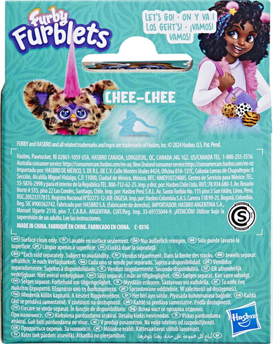 Hasbro - Furby Furblets, Chee-Chee G1697 (F9703)