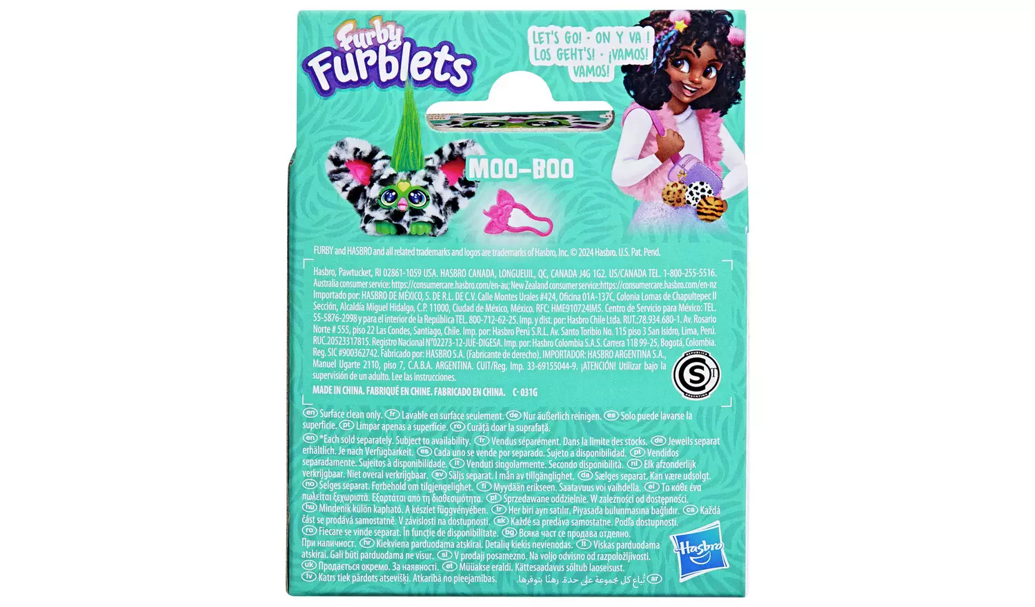Hasbro - Furby Furblets, Moo-Boo G1779 (F9703)