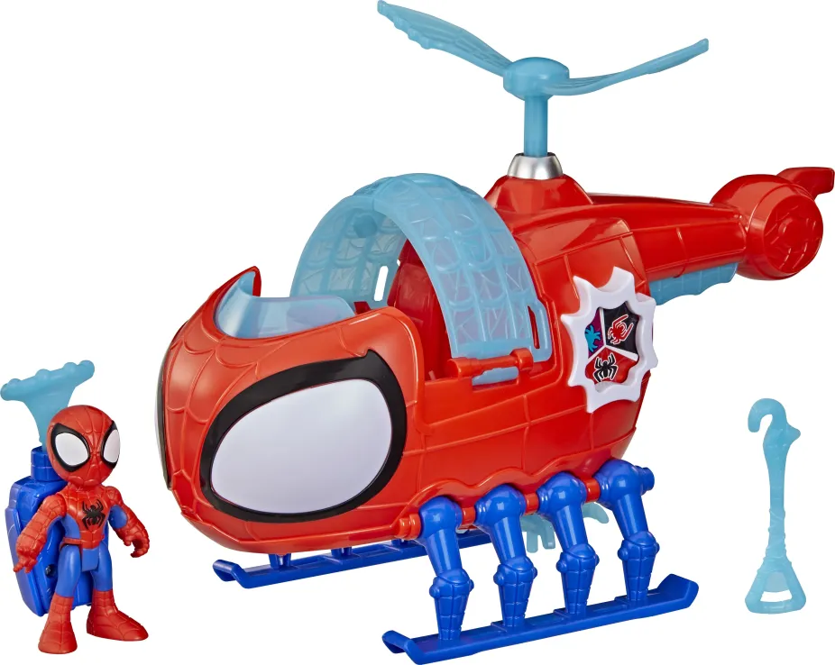 Παιχνιδολαμπάδα Hasbro Marvel - Spidey And His Amazing Friends, Team Spidey Copter G1969