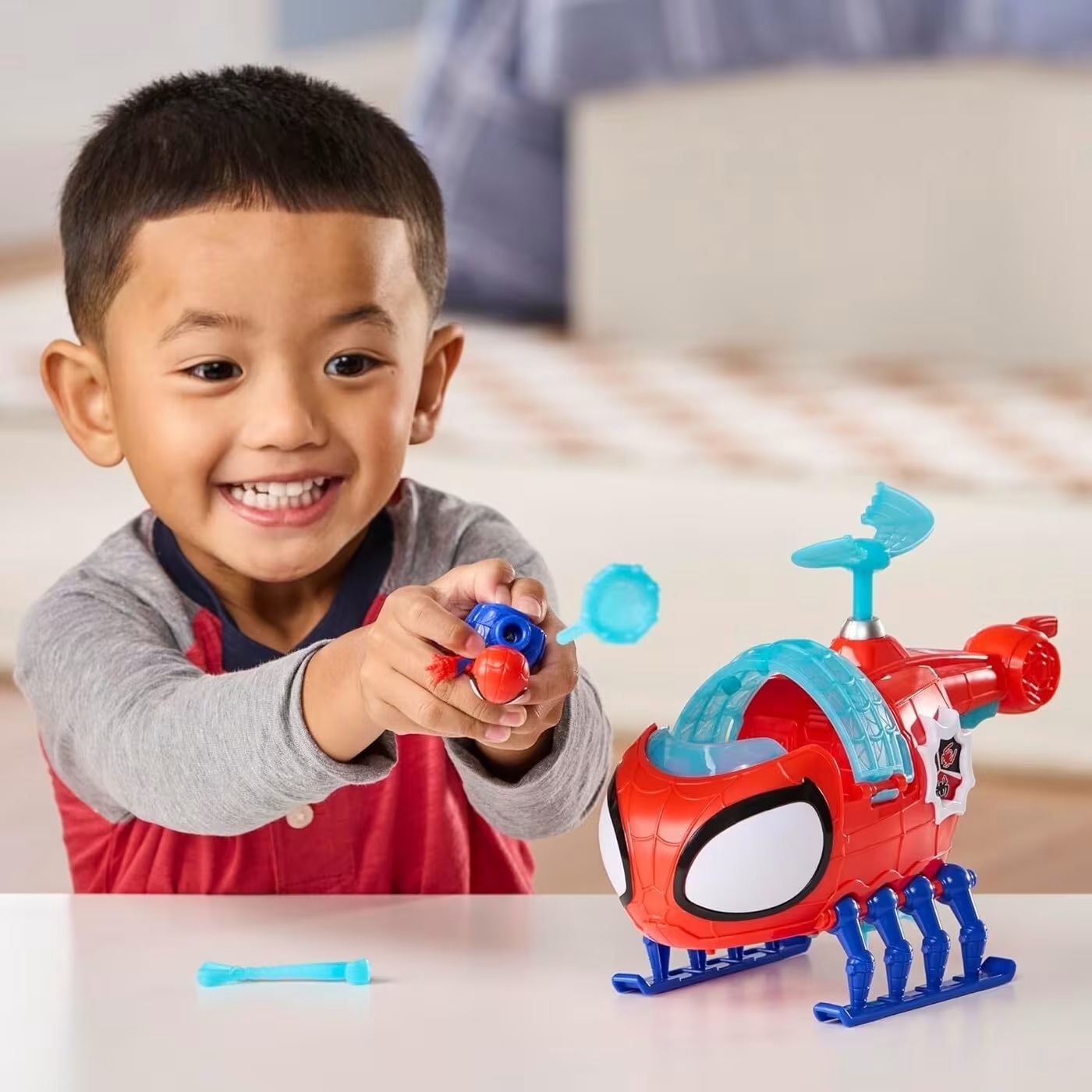 Παιχνιδολαμπάδα Hasbro Marvel - Spidey And His Amazing Friends, Team Spidey Copter G1969