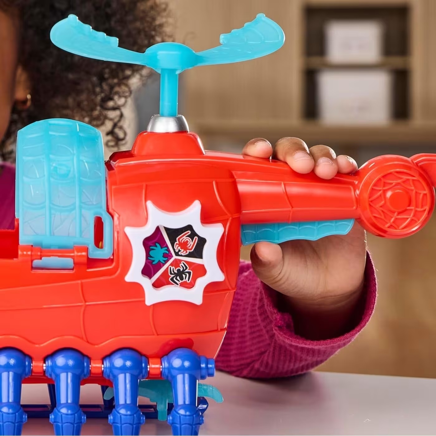 Παιχνιδολαμπάδα Hasbro Marvel - Spidey And His Amazing Friends, Team Spidey Copter G1969