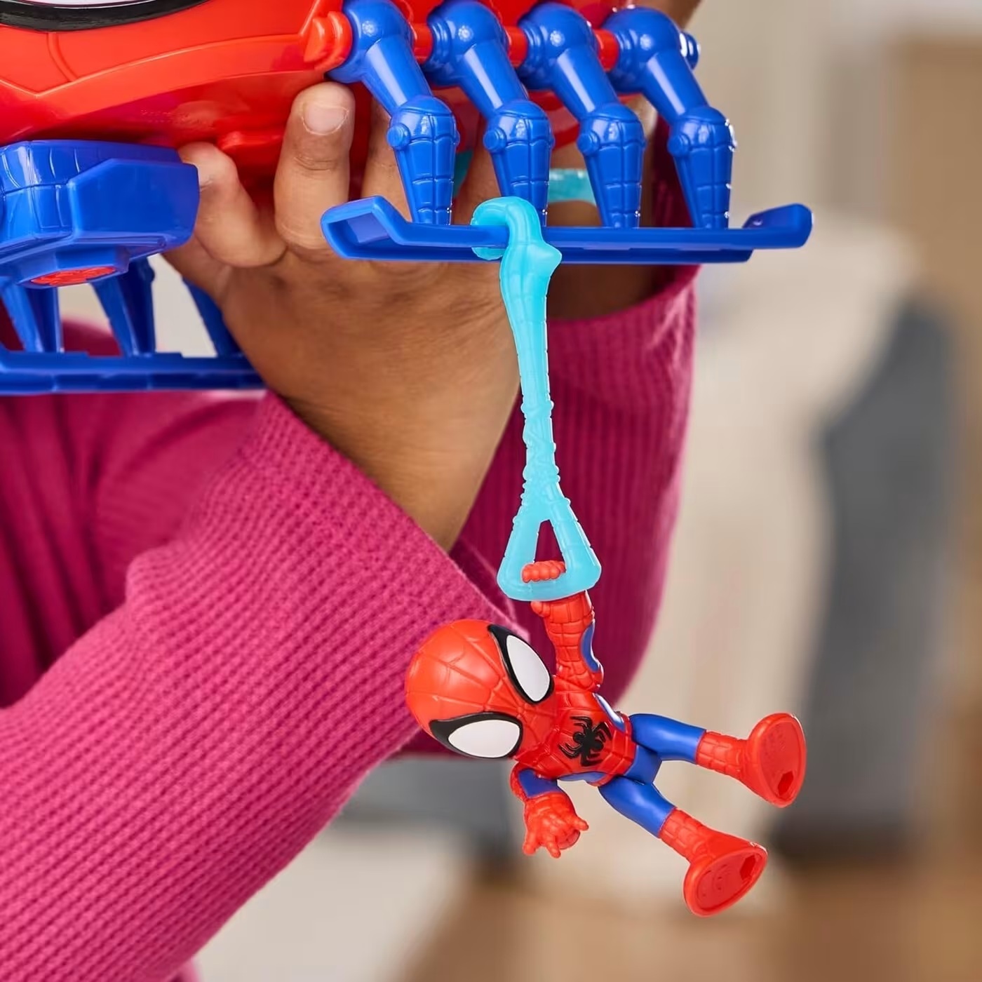 Παιχνιδολαμπάδα Hasbro Marvel - Spidey And His Amazing Friends, Team Spidey Copter G1969
