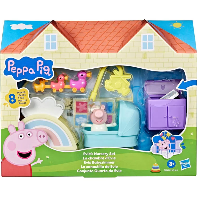 Hasbro Peppa Pig - Evies Nursery Set G2835 (G2182)
