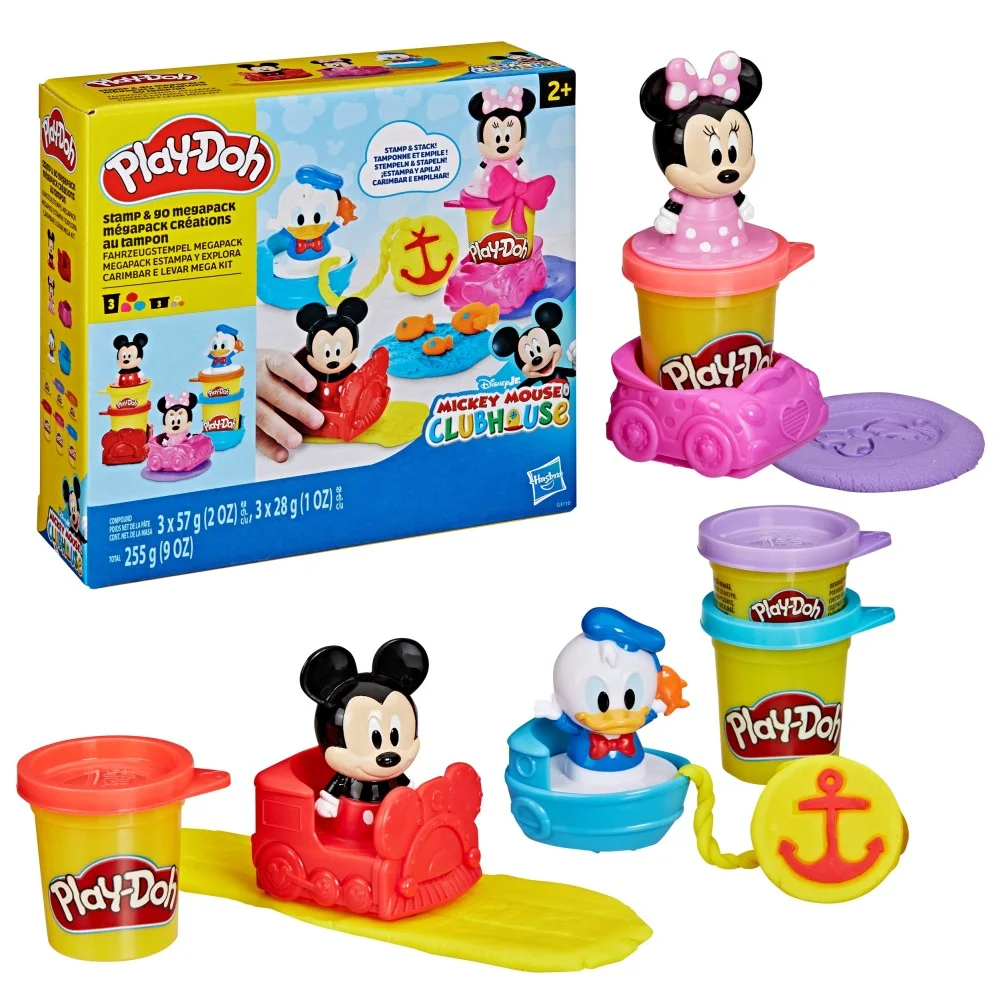 Hasbro Play Doh - Disney Jr Stamp And Go Megapack G3110