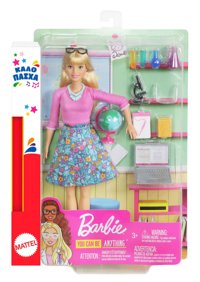 Παιχνιδολαμπάδα Mattel Barbie - Δασκάλα GJC23