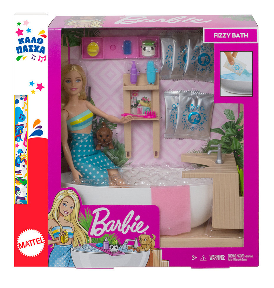 Παιχνιδολαμπάδα Mattel Barbie - Wellness Τζακούζι GJN32