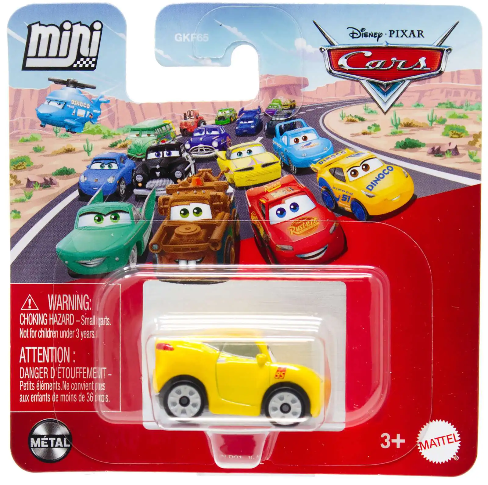 Mattel Cars - Mini Racers, Cruz Ramirez GLD21 (GKF65)