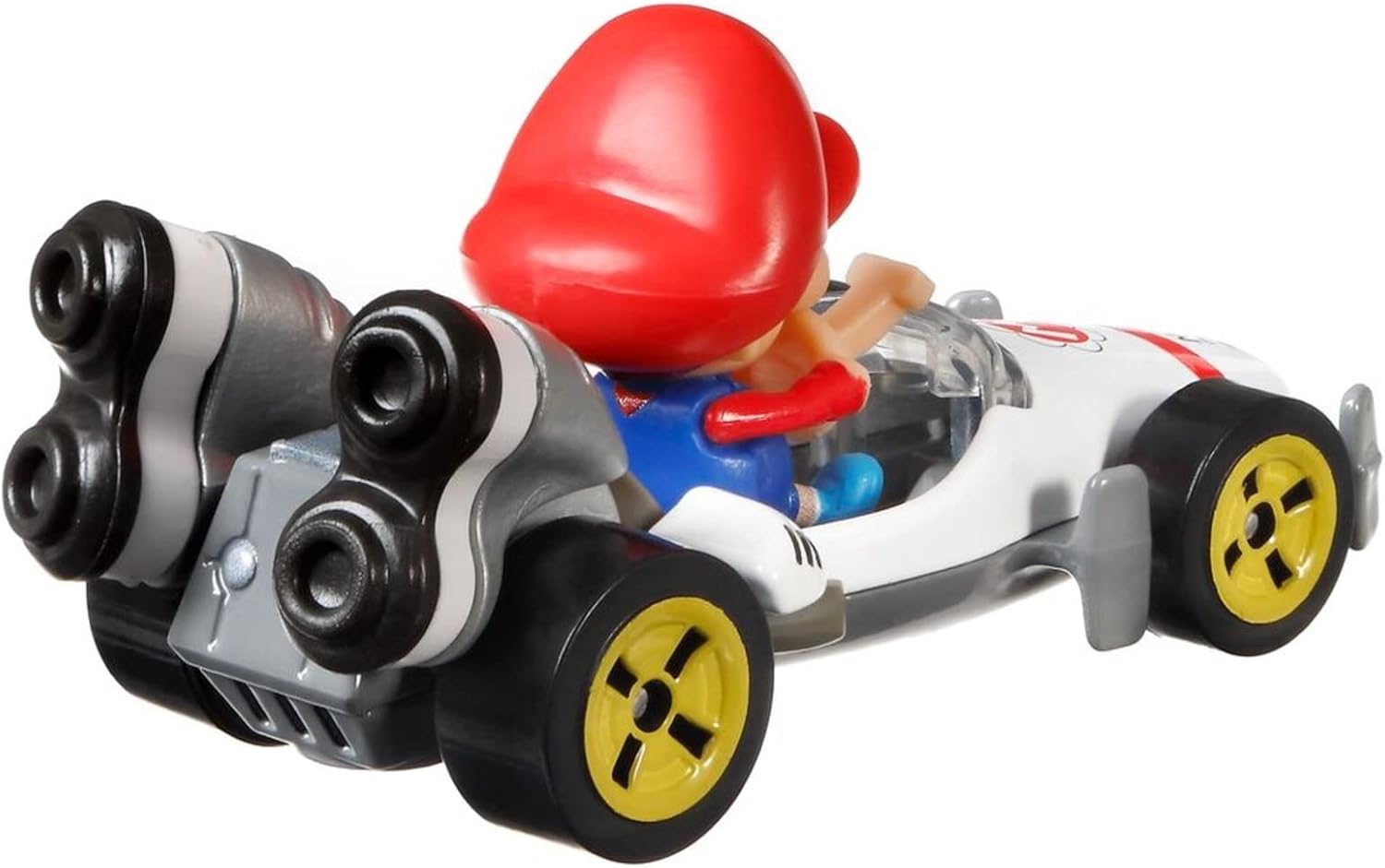 Mattel Hot Wheels - Mario Kart, B-Dasher/Intrepide, Baby Mario GRN12 (GBG25)