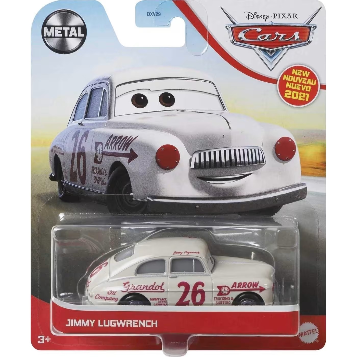 Mattel Cars - Jimmy Lugrench GRR71 (DXV29)