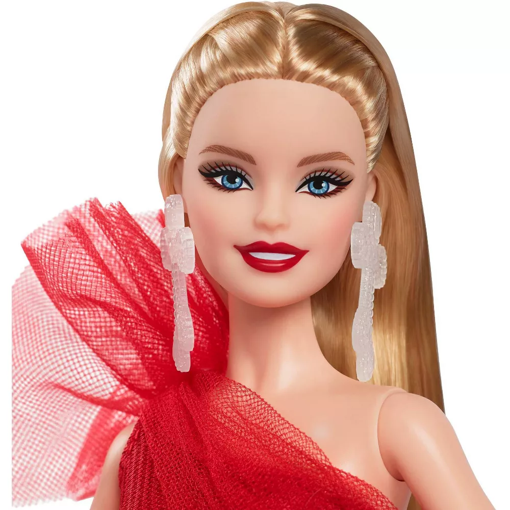 Mattel Barbie - Συλλεκτική Barbie, 2024 Holiday Barbie Fashion Doll HRM61