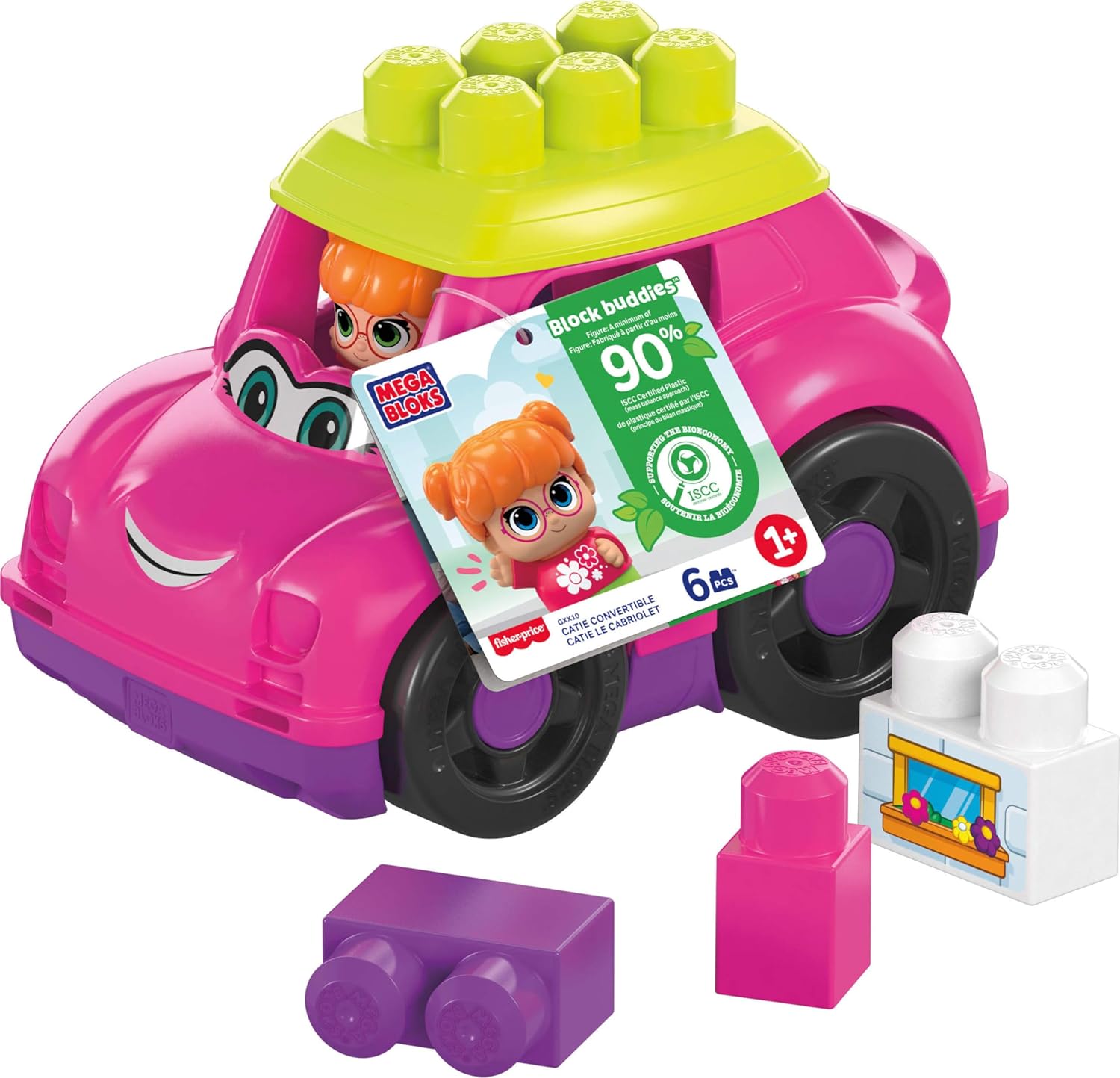 Fisher Price - Mega Bloks, Catie Convertible GXX10 (CND62)