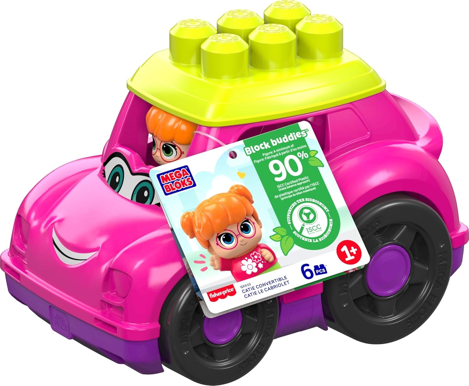 Fisher Price - Mega Bloks, Catie Convertible GXX10 (CND62)