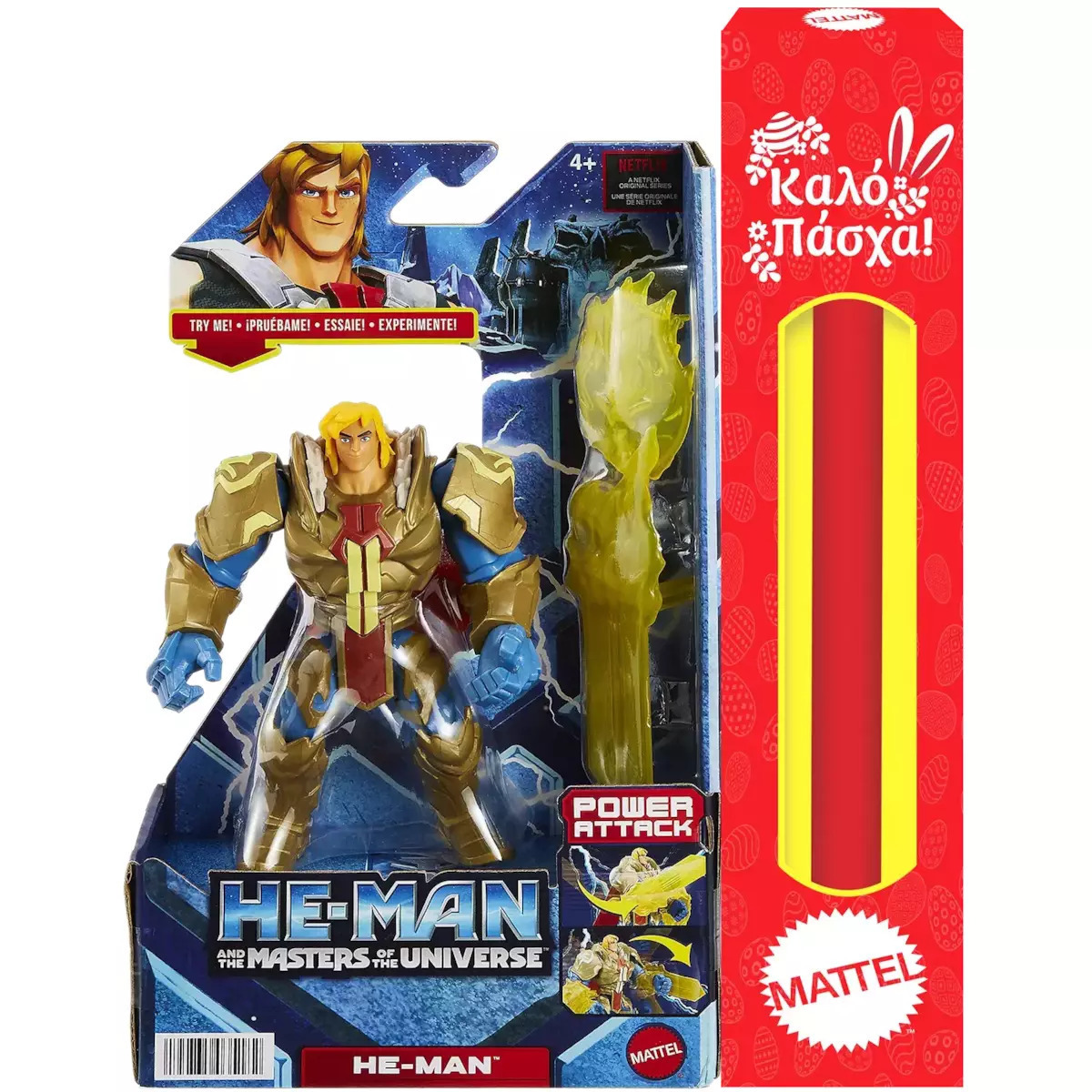 Παιχνιδολαμπάδα Mattel He-Man - And The Masters Of The Universe, Power Attack, Skeletor HDY38 (HDY35)