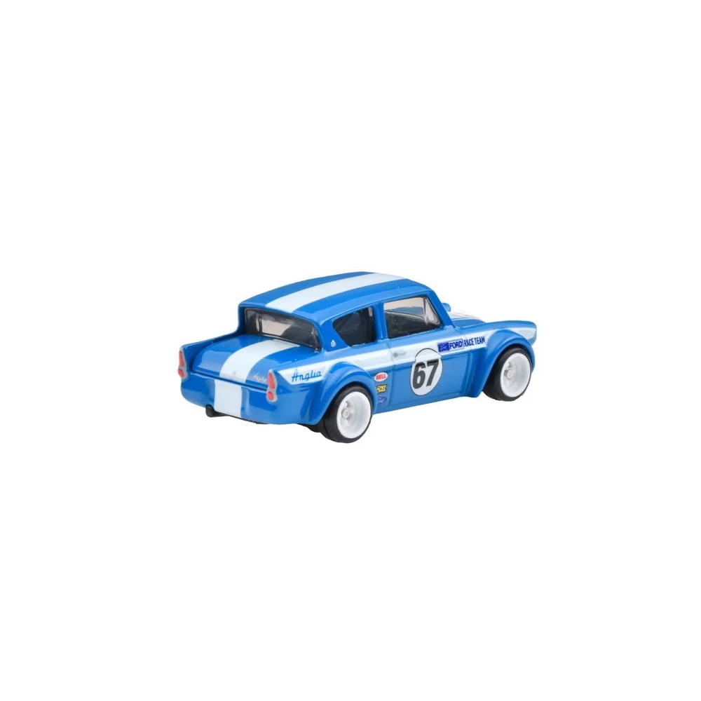 Mattel Hot Wheels - Αυτοκινητάκι Premium Boulevard, ΄67 Ford Anglia Racer No86 HKF32 (GJT68)