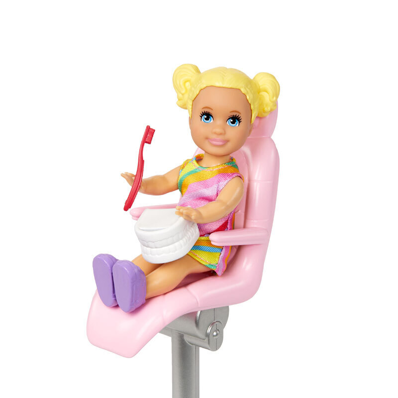 Mattel Barbie - Dentist Doll Οδοντίατρος Καστανή HKT70 (DHB63) 