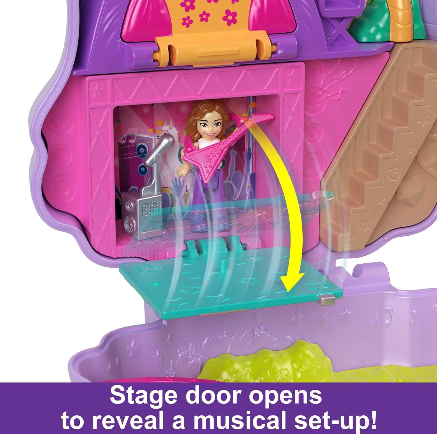 Mattel Polly Pocket - Ο Κόσμος Της Polly Σετάκια -  Camp Adventure Llama Compact HKV33 (FRY35)