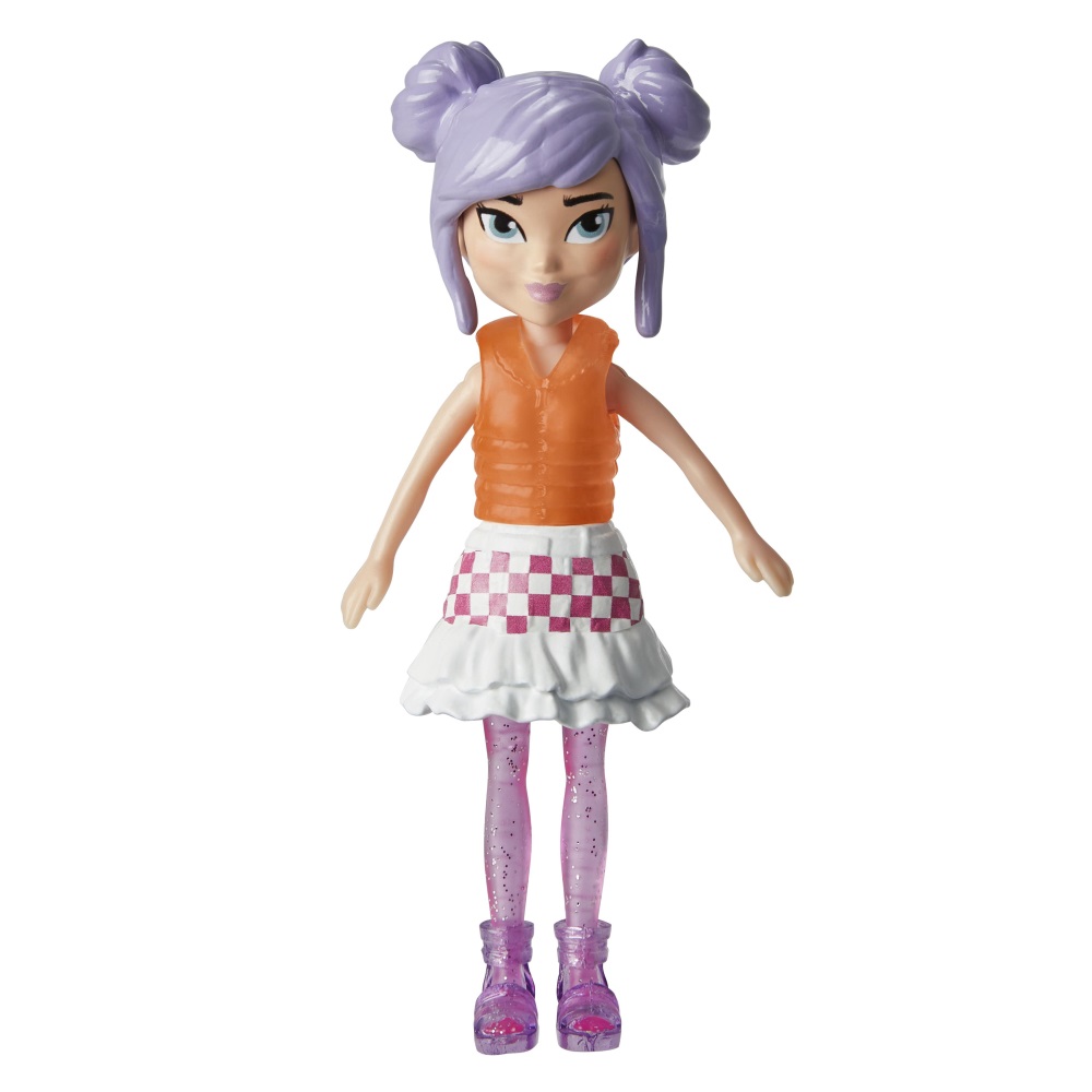 Mattel Polly Pocket - Νέα Κούκλα Με Μόδες Μεσαίο Pack, Πρωινή Βόλτα HKV94 (HKV88)