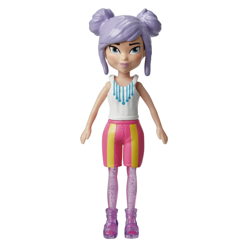 Mattel Polly Pocket - Νέα Κούκλα Με Μόδες Μεσαίο Pack, Πρωινή Βόλτα HKV94 (HKV88)