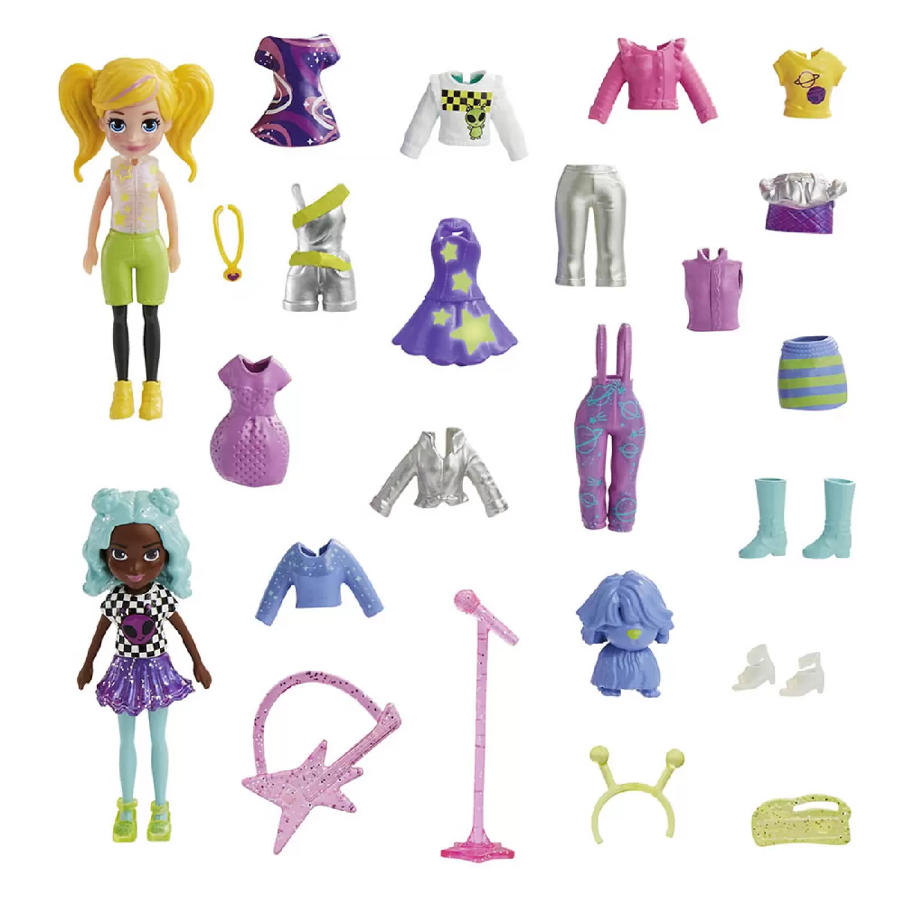 Mattel Polly Pocket - Pop Star Spotlight™ Fashion Pack HKV97 (HNF51)