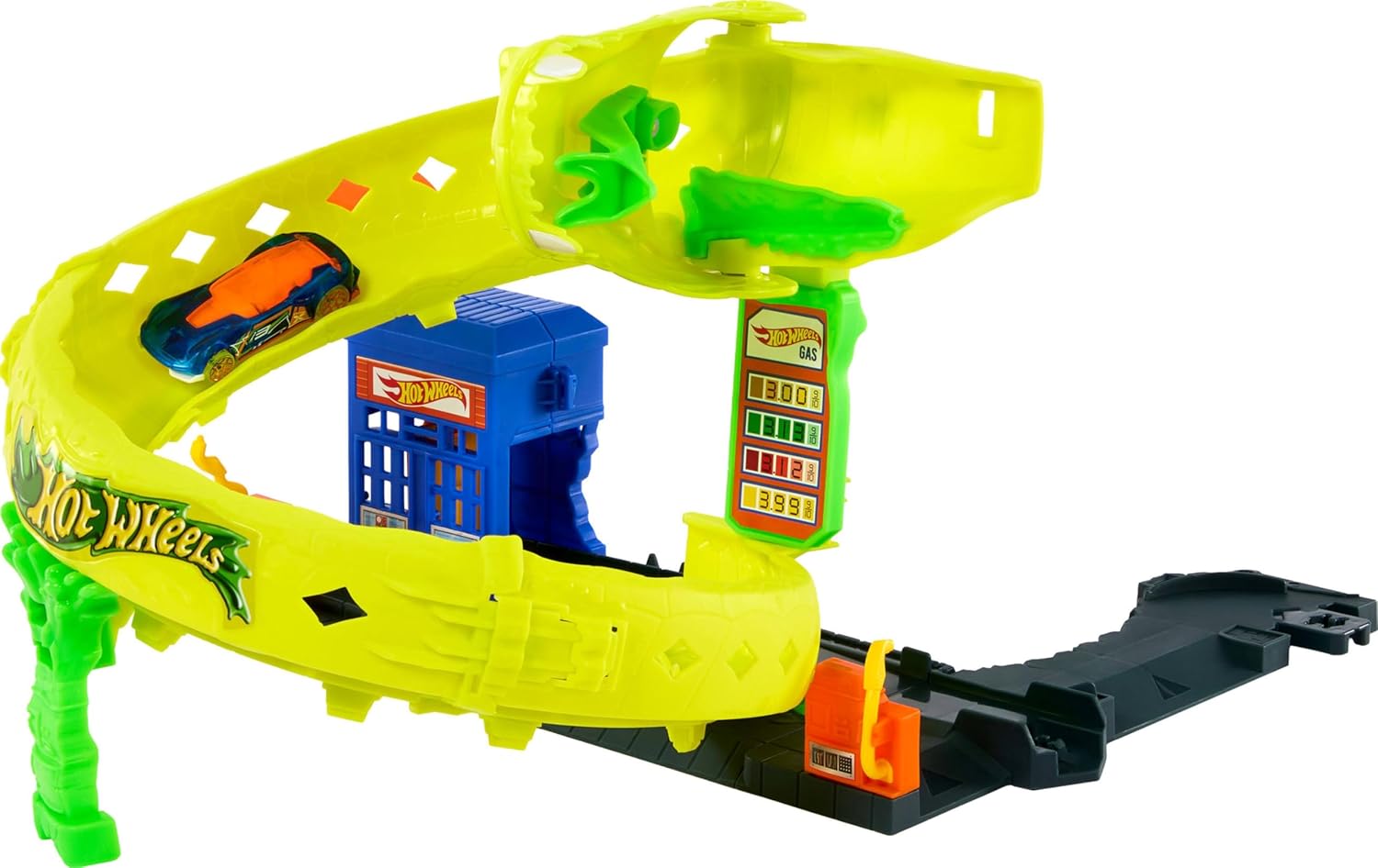 Mattel - Hot Wheels City, Snake Spiral Attack JBM63