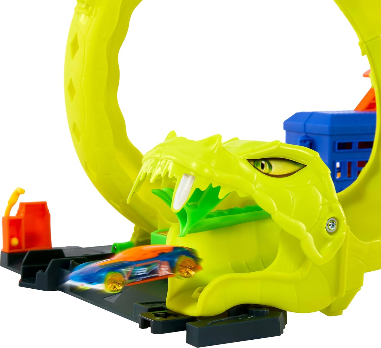 Mattel - Hot Wheels City, Snake Spiral Attack JBM63