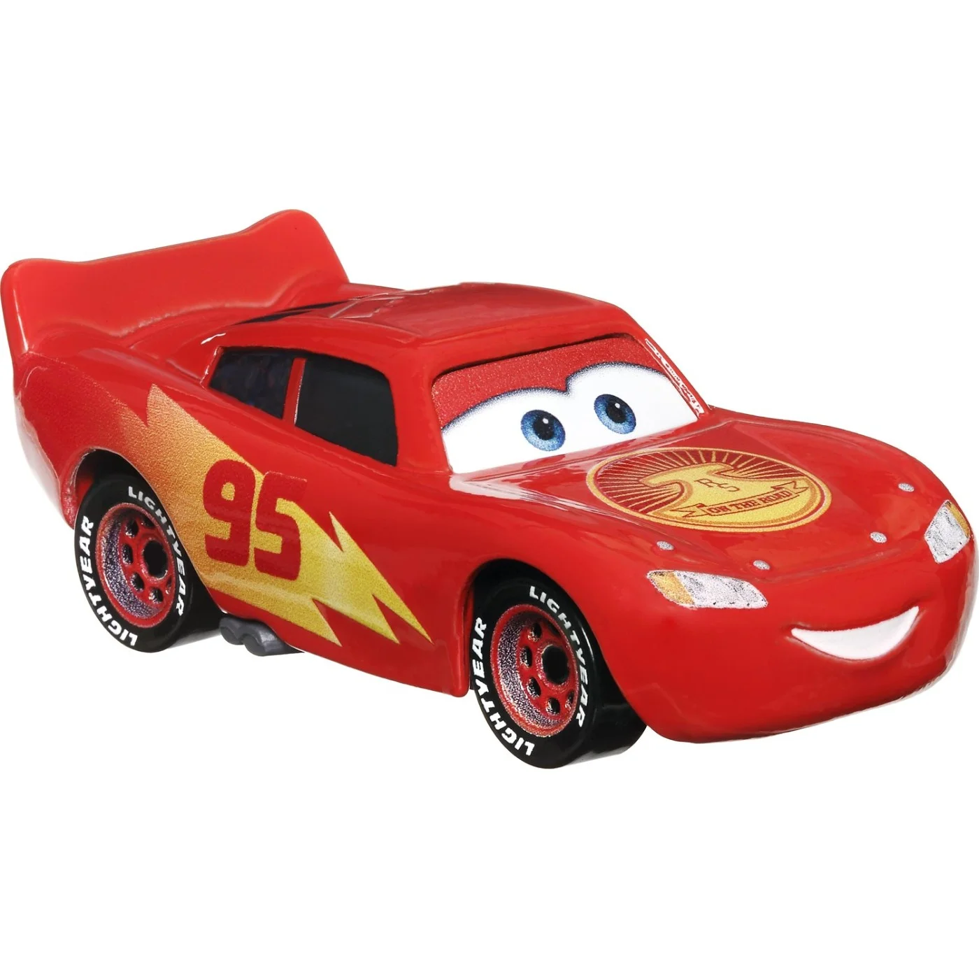 Mattel Cars - Αυτοκινητάκι, Road Trip Lighting McQueen HKY34 (DXV29)