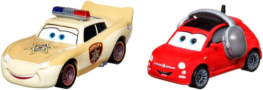 Mattel Cars - Σετ Με 2 Αυτοκινητάκια, Jim Reverick & Spikey Fillups HLH70 (DXV99)