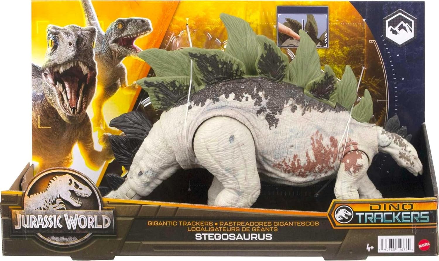 Mattel Jurassic World - Dino Trackers, Stegosaurus HLP24 (HLP23) Mattel Jurassic World - Dino Trackers, Stegosaurus HLP24 (HLP23)