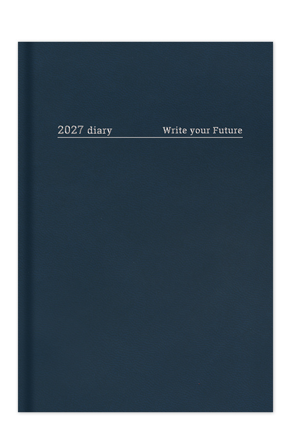 Adbook - Ημερήσιο Ημερολόγιο Minimal 2027, Blue 17x25 HM-1033-20