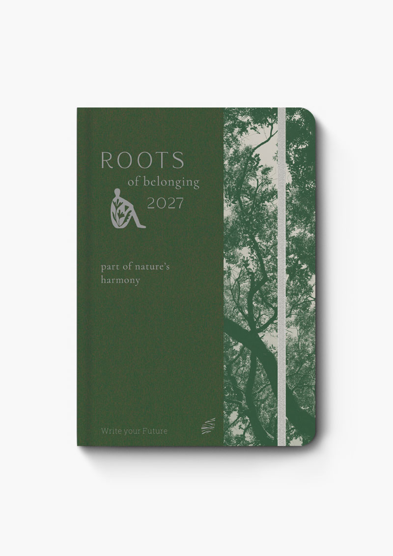 Adbook - Ημερήσιο Ημερολόγιο Roots 2027, Part Of Nature’s Harmony 17x25 HM-2443-A