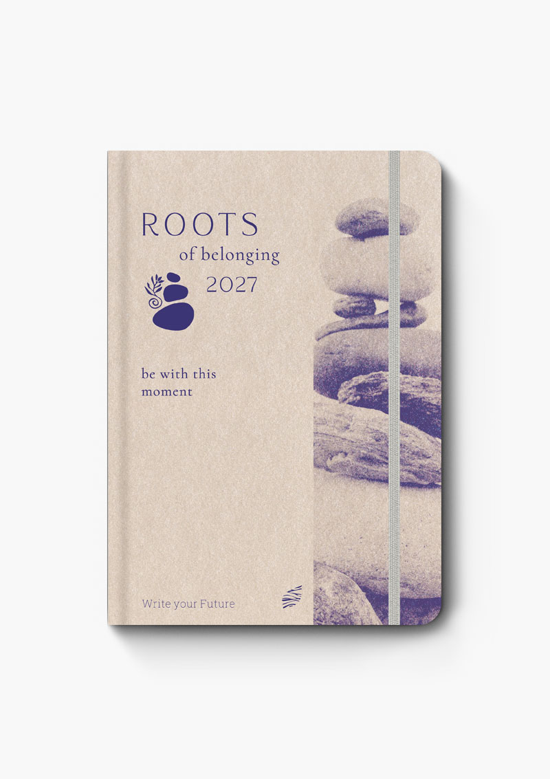 Adbook - Ημερήσιο Ημερολόγιο Roots 2027, Be With This Moment 12x17 HM-2445-B