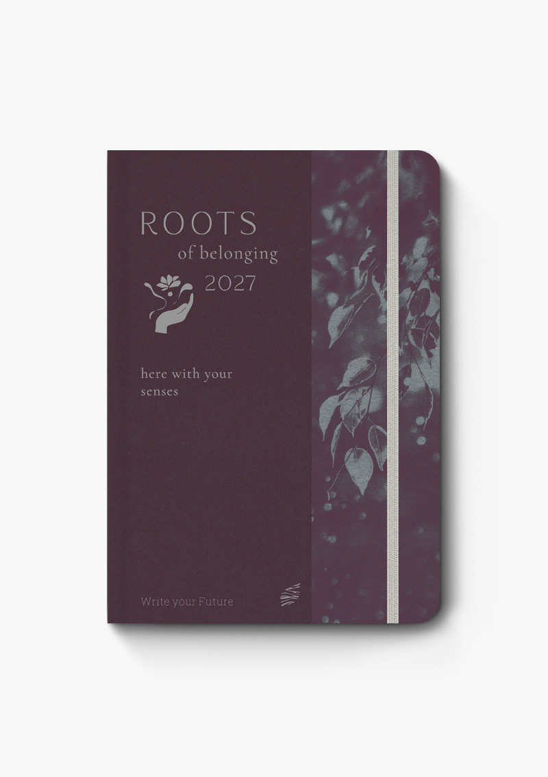 Adbook - Ημερήσιο Ημερολόγιο Roots 2027, Here With Your Senses 12x17 HM-2445-C