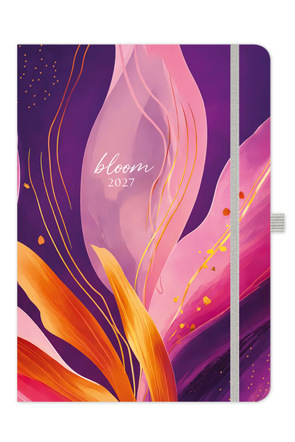 Adbook - Ημερήσιο Ημερολόγιο Free Dream 2027, Bloom 17x25 HM-2503B