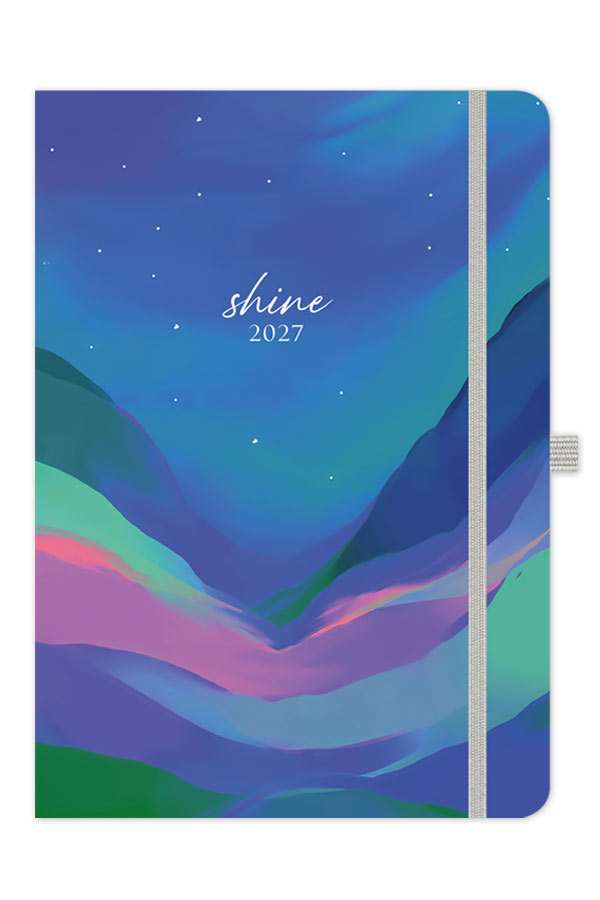 Adbook - Ημερήσιο Ημερολόγιο Free Dream 2027, Shine 17x25 HM-2503E