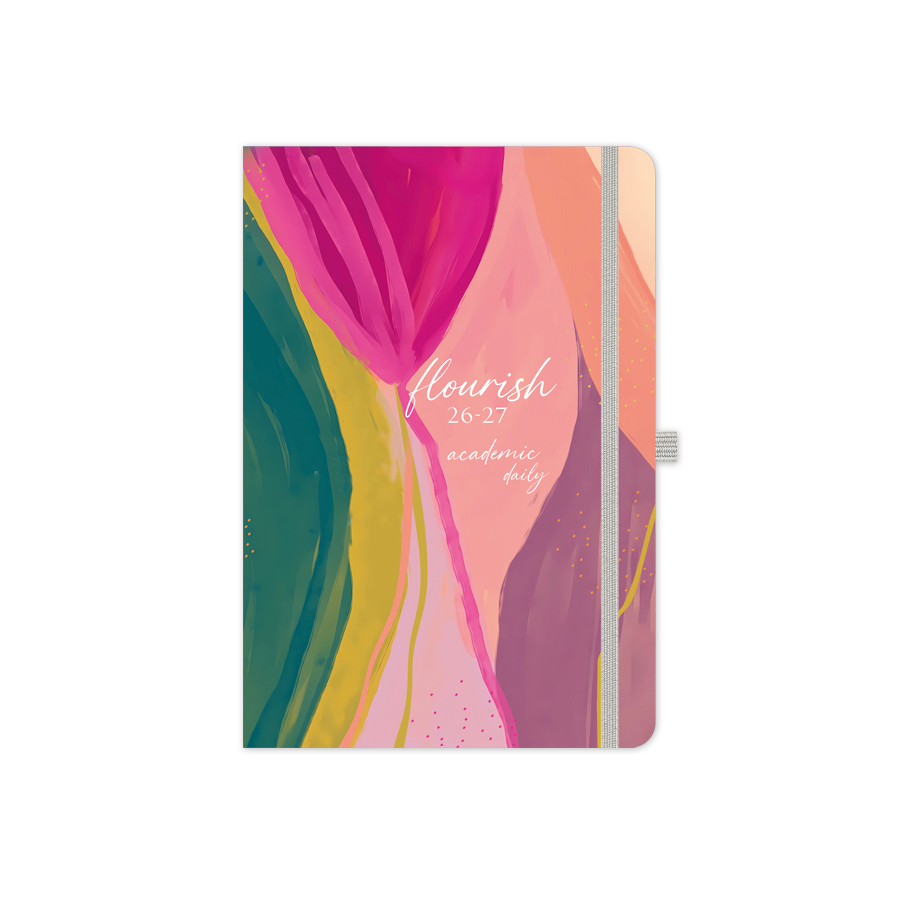 Adbook - Ακαδημαϊκό Ημερολόγιο Free Dream, Ημερήσιο 2026-2027 14x21cm, Flourish HM-2524