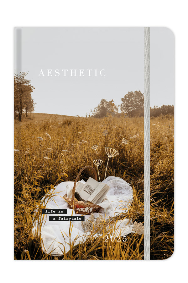 Adbook - Ημερήσιο Ημερολόγιο Aesthetic 2025, Life Is A Fairytale 9x13 HM-3426