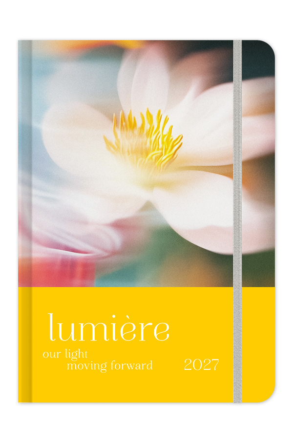Adbook - Ημερήσιο Ημερολόγιο Lumière 2027, Our Light Moving Forward 17x25 HM-3443-E