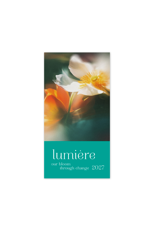 Adbook - Εβδομαδιαία Ατζέντα Κάθετη Lumière 2027, Our Bloom Through Change 9x17 HM-3479-A