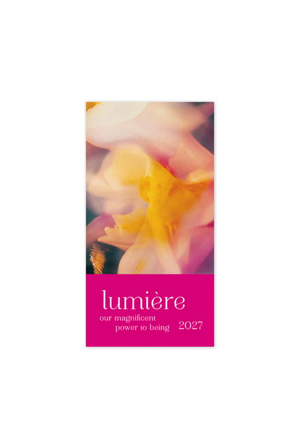 Adbook - Εβδομαδιαία Ατζέντα Κάθετη Lumière 2027, Our Magnificent Power To Being 9x17 HM-3479-C