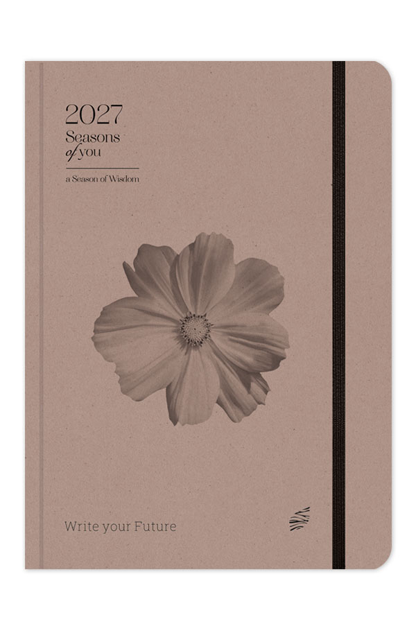 Adbook - Ημερήσιο Ημερολόγιο Season Of You 2027, Almond, Season Of Wisdom 17x25 HM-3623-58