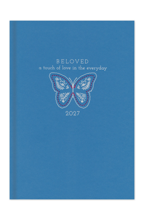 Adbook - Ημερήσιο Ημερολόγιο Beloved 2027, Πεταλούδα 14x21 HM-3704-B