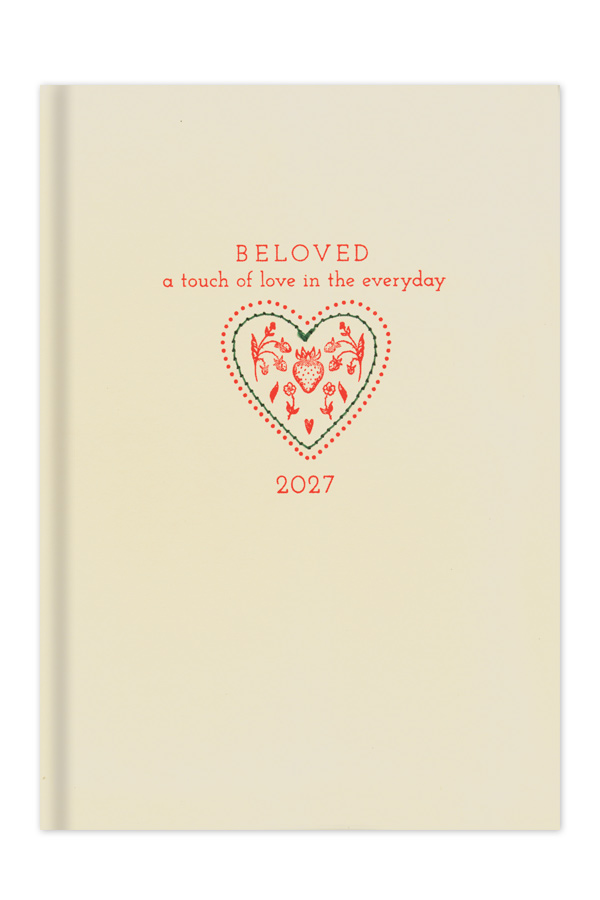 Adbook - Ημερήσιο Ημερολόγιο Beloved 2027, Φράουλα 14x21 HM-3704-C