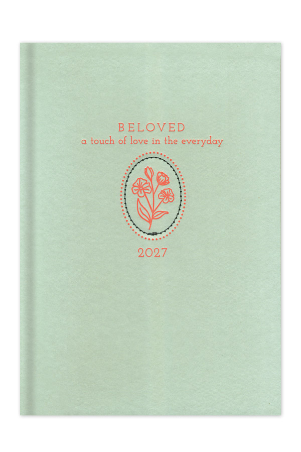 Adbook - Ημερήσιο Ημερολόγιο Beloved 2027, Λουλούδια 17x25 HM-3703-E
