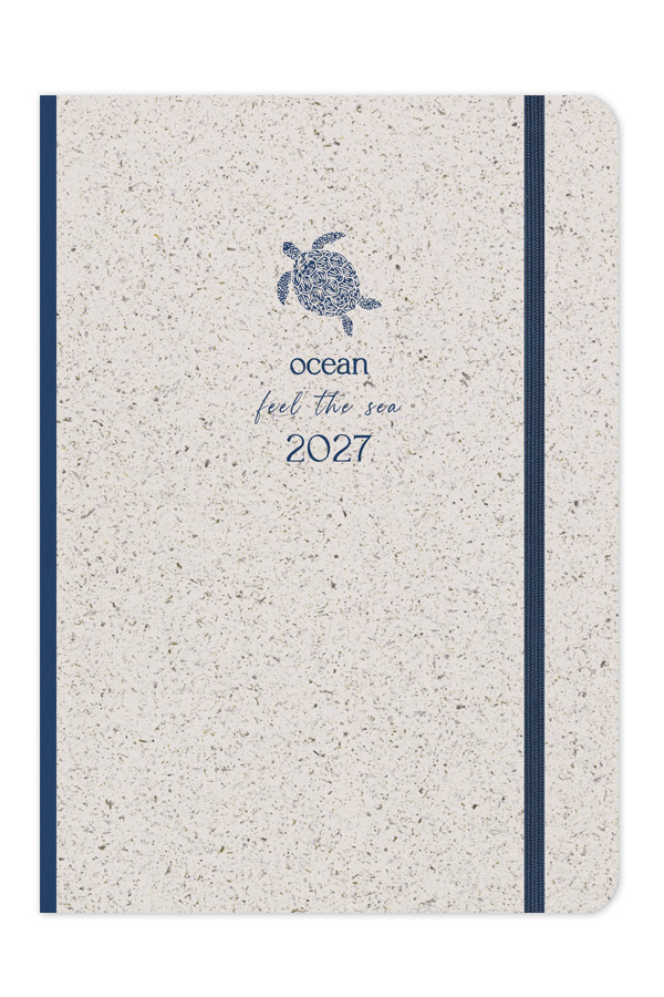 Adbook - Ημερήσιο Ημερολόγιο Ocean 2027, Χελώνα 12x17 HM-4025-A