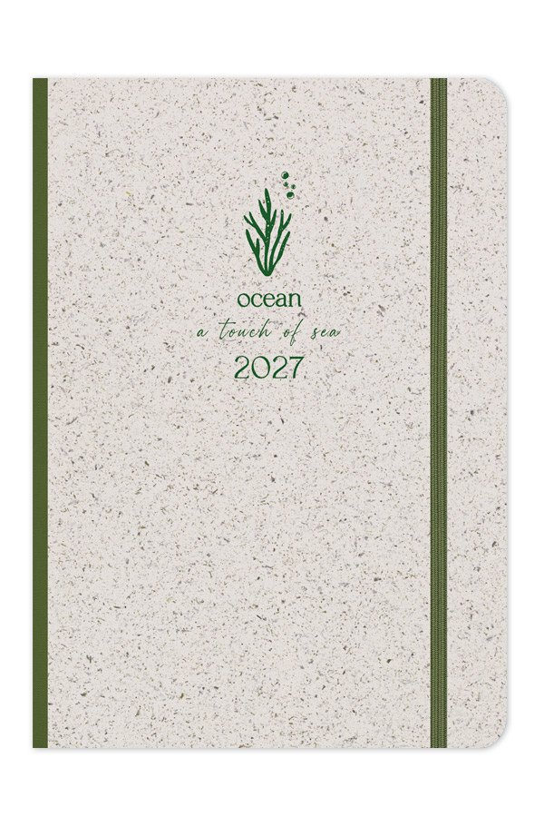 Adbook - Ημερήσιο Ημερολόγιο Ocean 2027, Φύκια 12x17 HM-4025-C