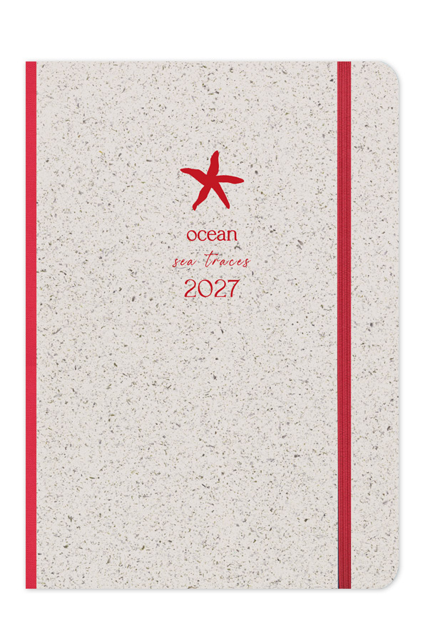 Adbook - Ημερήσιο Ημερολόγιο Ocean 2027, Αστερίας 9x13 HM-4026-D