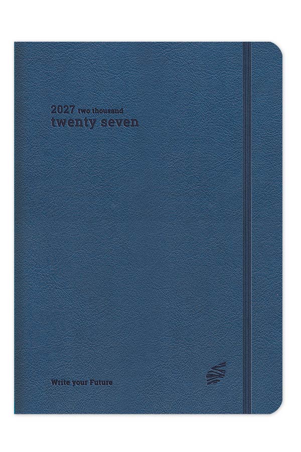 Adbook - Ημερήσιο Ημερολόγιο Refined Agile 2027, Blue 14x21 HM-5024-20